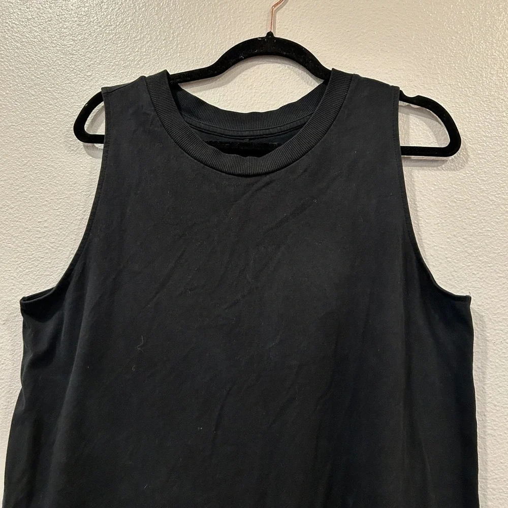 A New Day Black Sleeveless Crew Neck Tank Top Women's‎ Size XXL